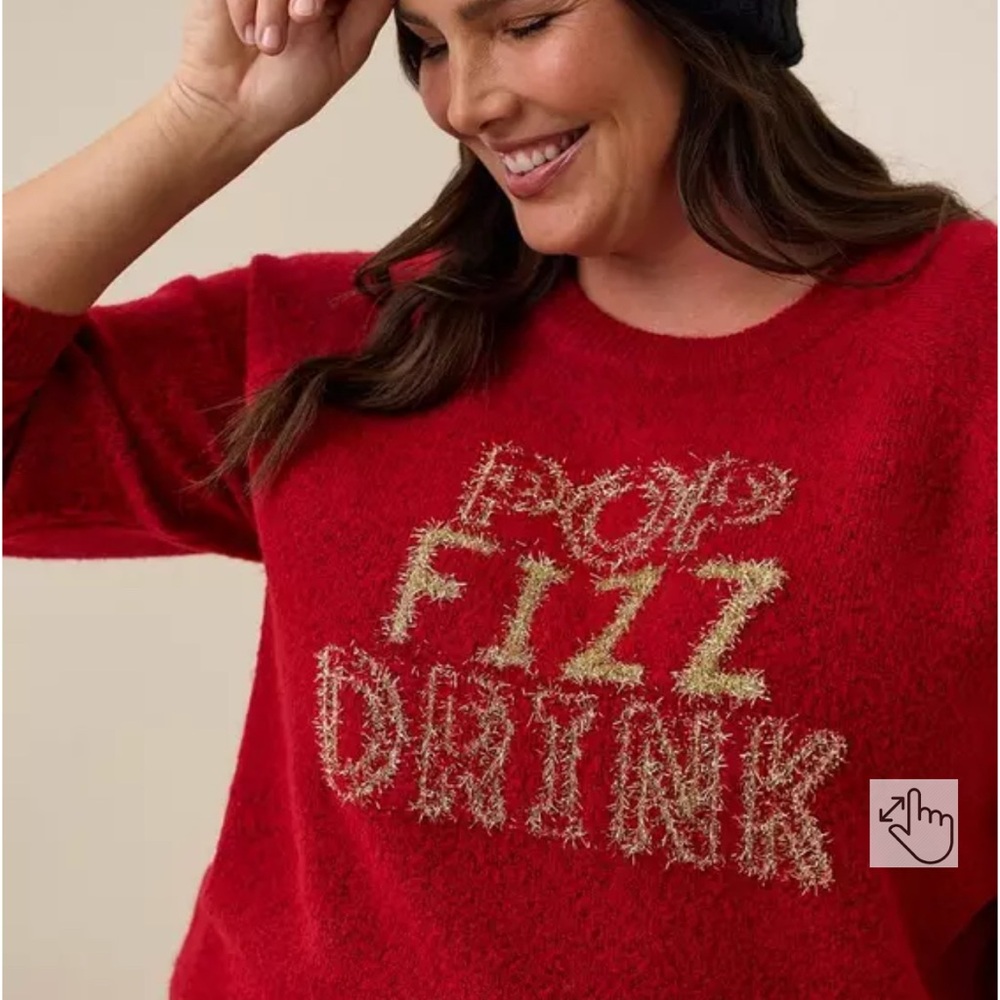 Torrid Holiday Crew Neck Sweater